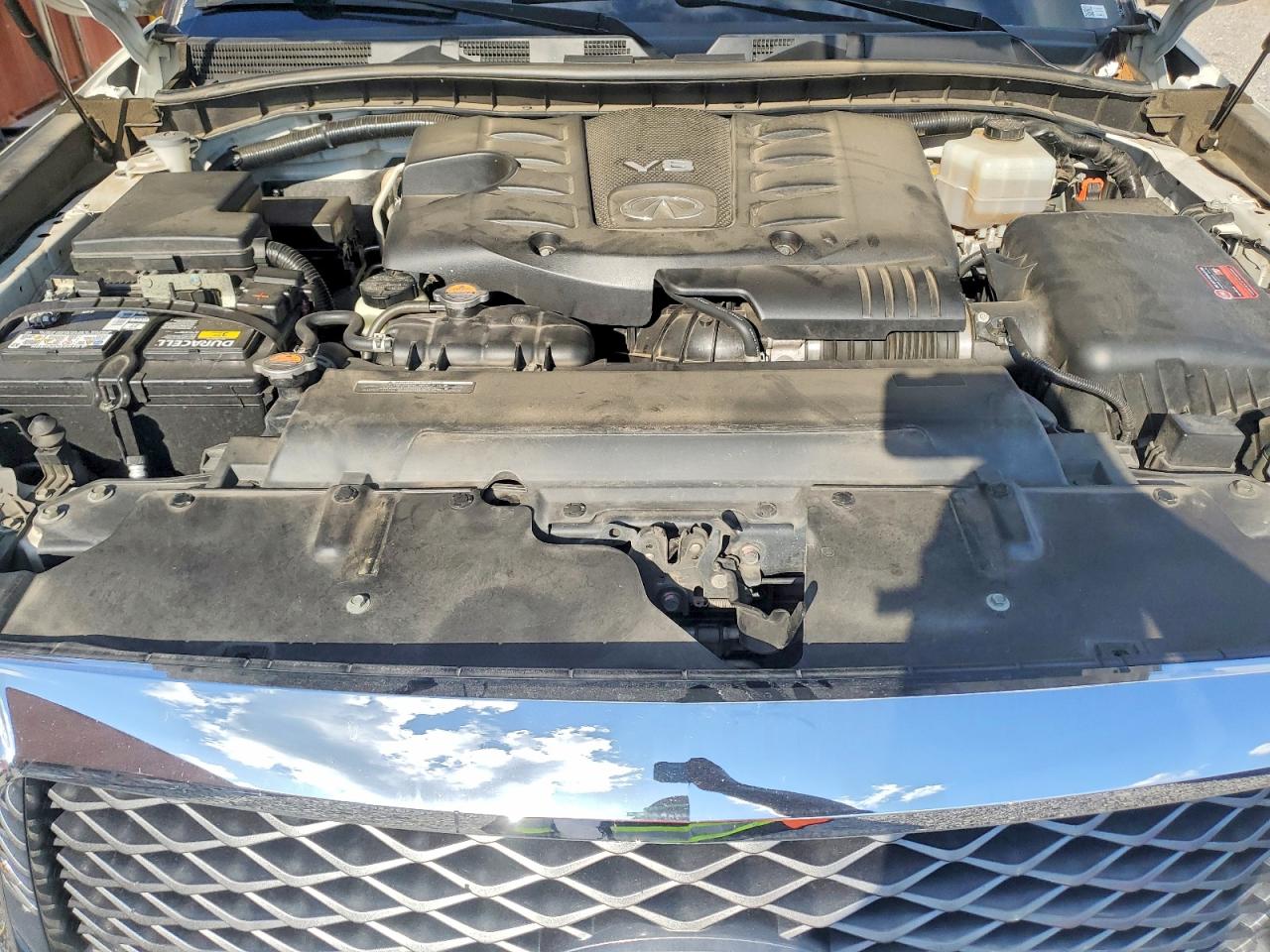 2018 Infiniti Qx80 Base White vin: JN8AZ2NF8J9664762