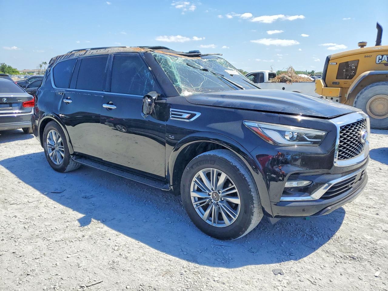 2019 Infiniti Qx80 Luxe Black vin: JN8AZ2NF8K9685466