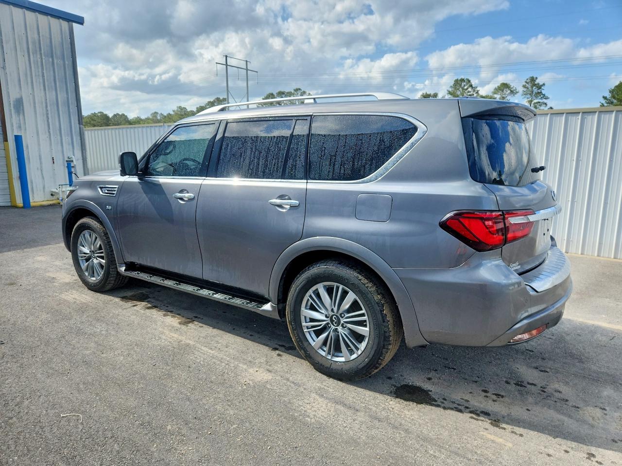 2020 Infiniti Qx80 Luxe Gray vin: JN8AZ2NF8L9701778