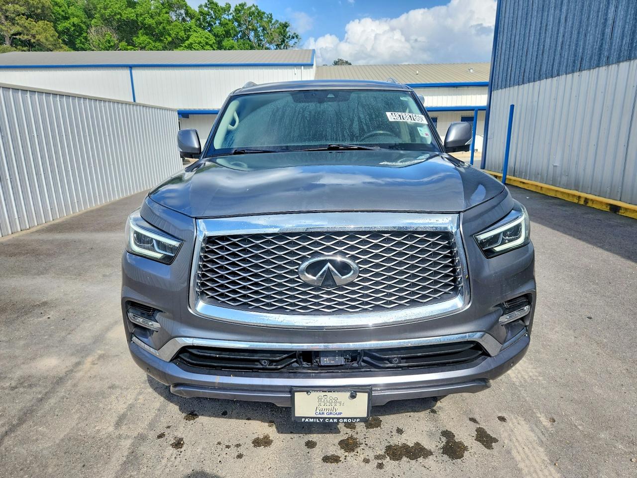 2020 Infiniti Qx80 Luxe Gray vin: JN8AZ2NF8L9701778