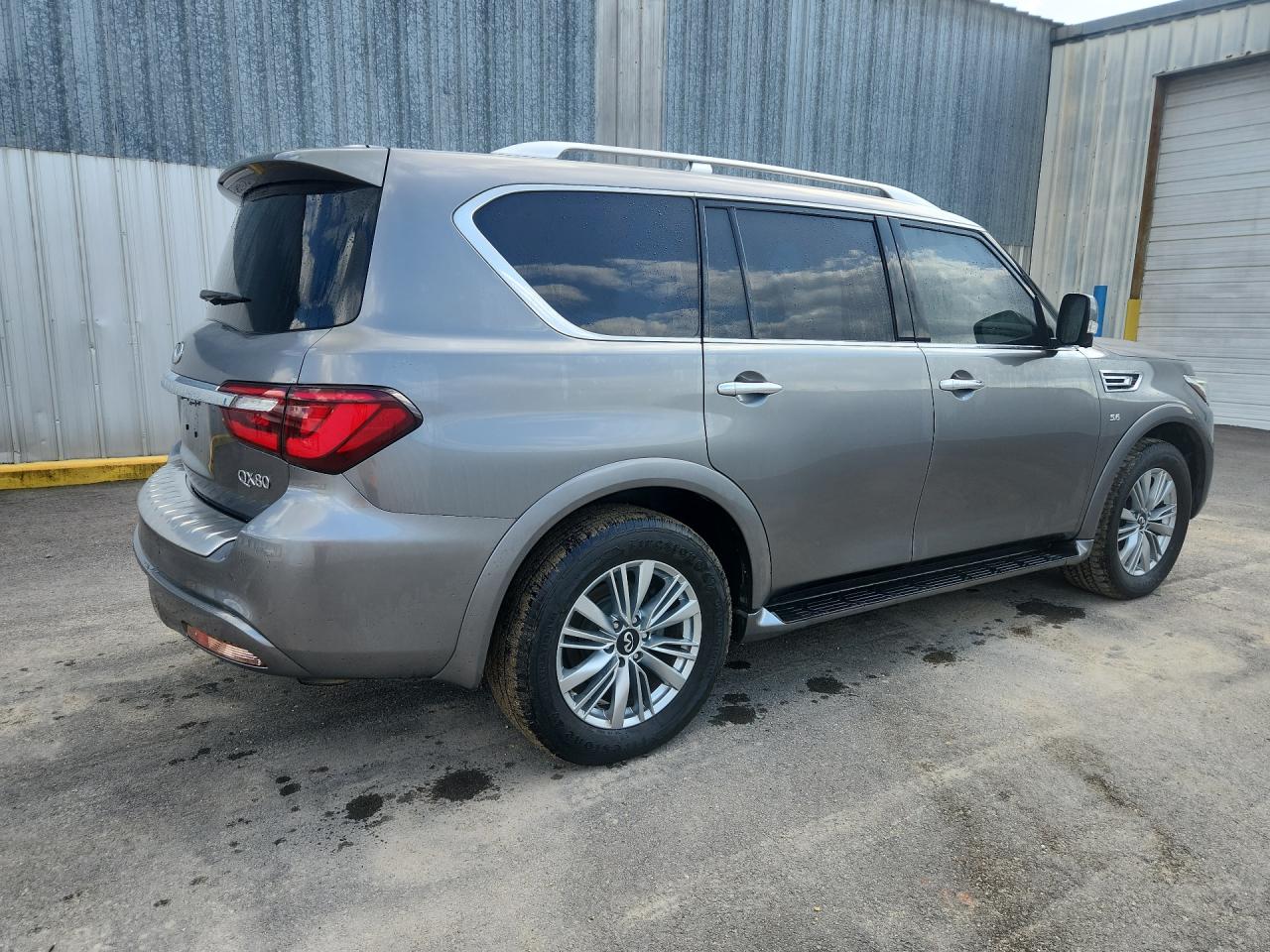 2020 Infiniti Qx80 Luxe Gray vin: JN8AZ2NF8L9701778 Damage: Right Qtr Panel, Dent(S) W/No Paint Dmg, < 1/8 Inch