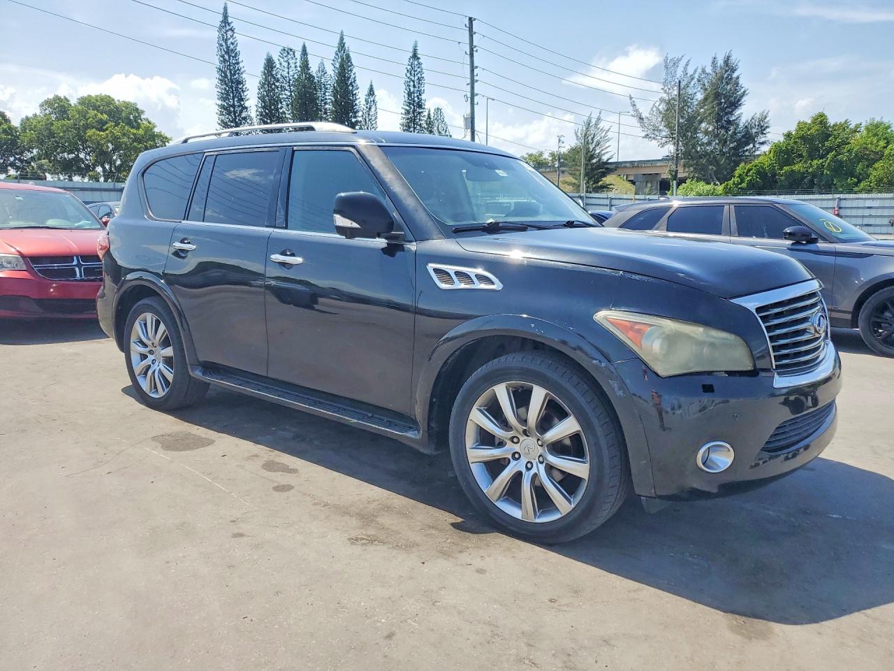 2012 Infiniti Qx56 Base Black vin: JN8AZ2NF9C9515165