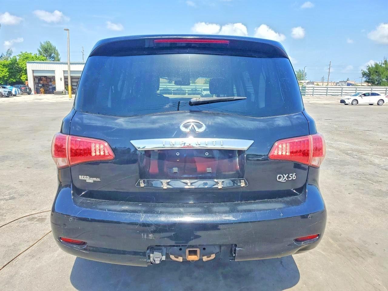 2012 Infiniti Qx56 Base Black vin: JN8AZ2NF9C9515165