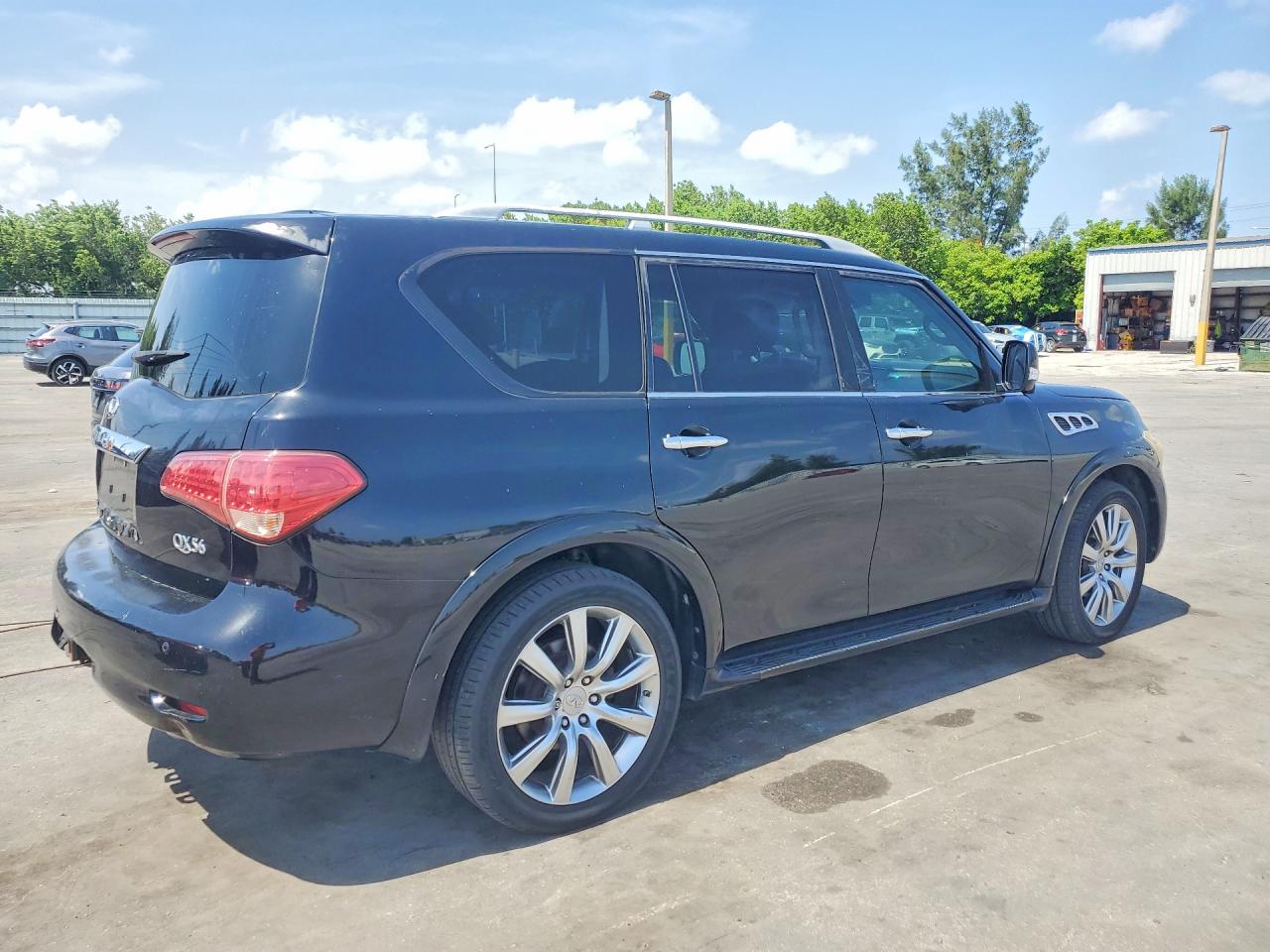 2012 Infiniti Qx56 Base Black vin: JN8AZ2NF9C9515165