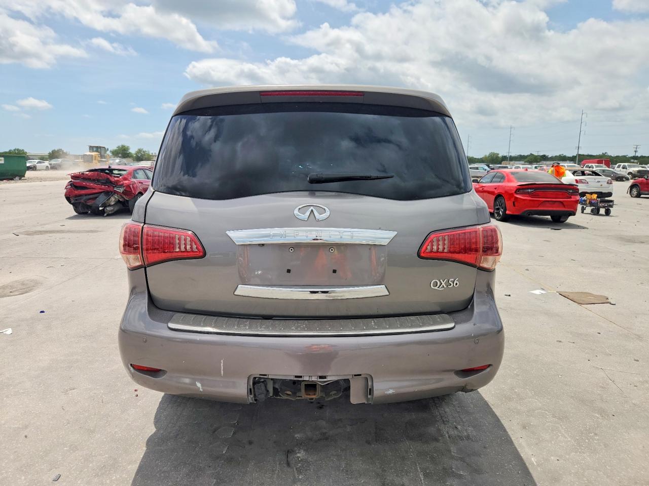 2012 Infiniti Qx56 Base Tan vin: JN8AZ2NF9C9518616
