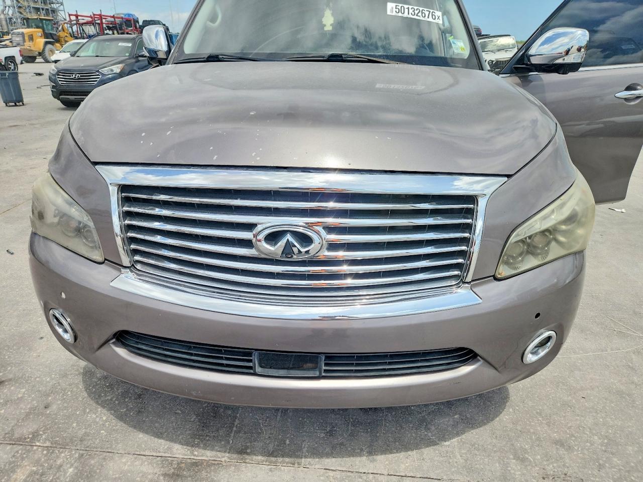 2012 Infiniti Qx56 Base Tan vin: JN8AZ2NF9C9518616