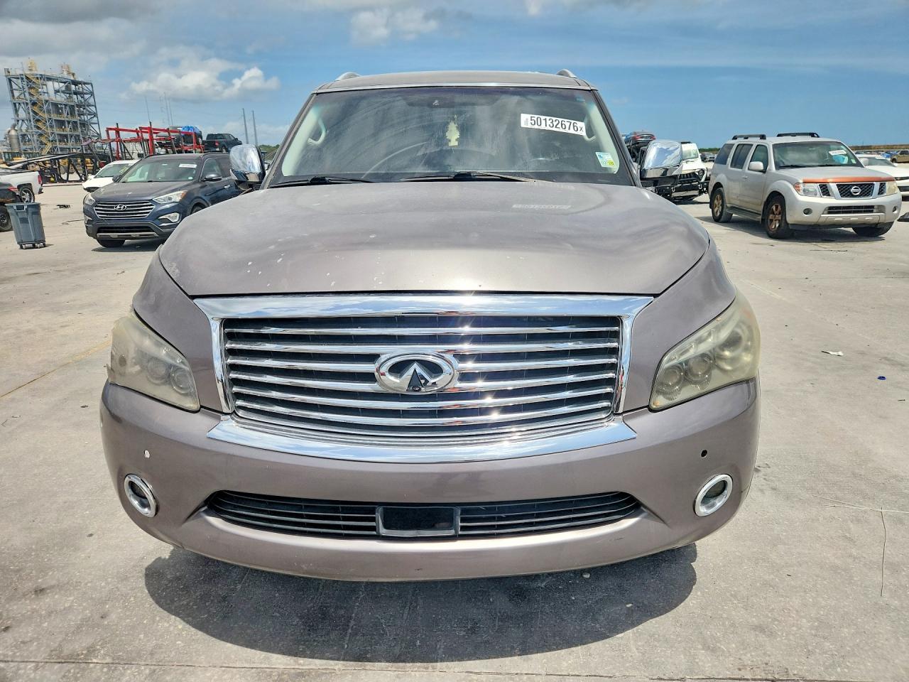 2012 Infiniti Qx56 Base Tan vin: JN8AZ2NF9C9518616