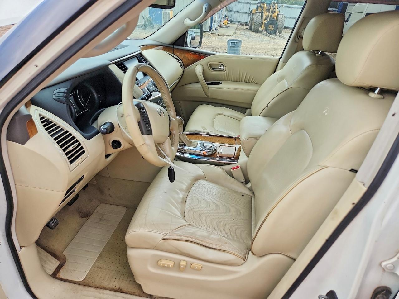 2012 Infiniti Qx56 Base Белый vin: JN8AZ2NF9C9518762
