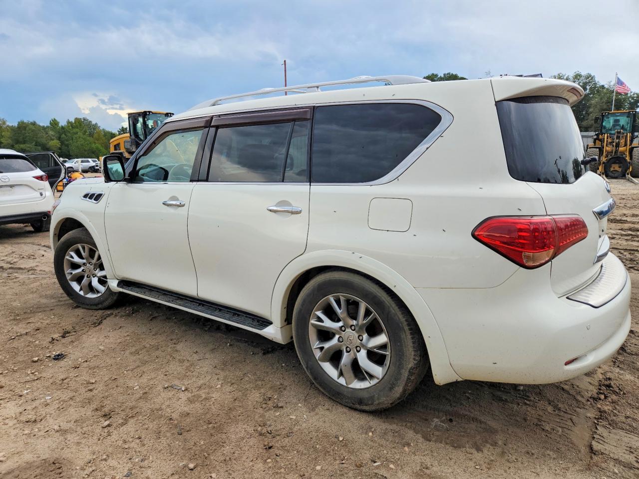 2012 Infiniti Qx56 Base Белый vin: JN8AZ2NF9C9518762