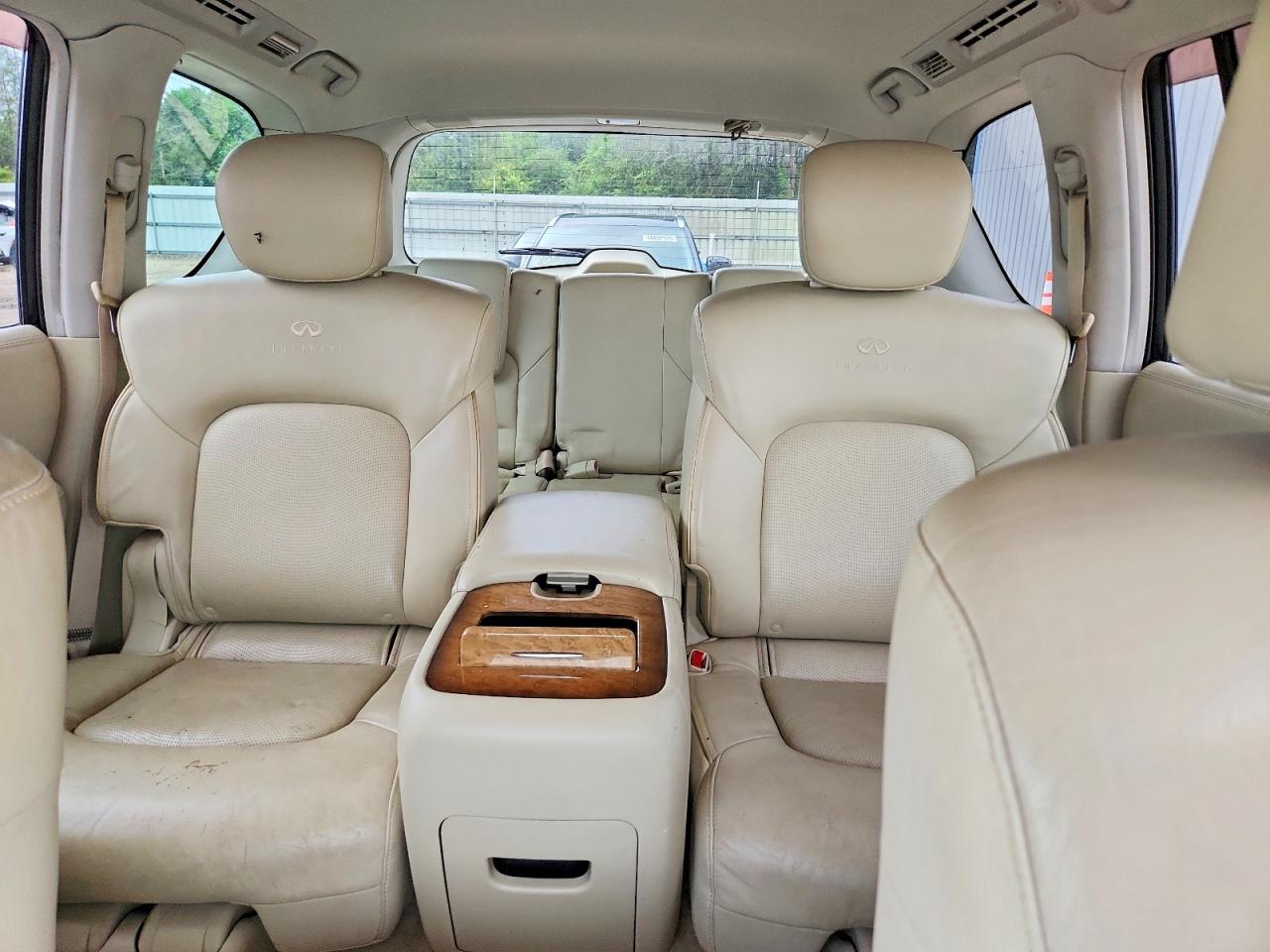 2012 Infiniti Qx56 Base Белый vin: JN8AZ2NF9C9518762