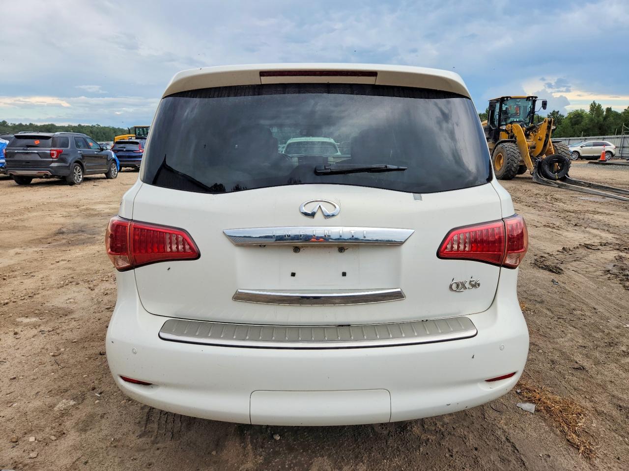 2012 Infiniti Qx56 Base Белый vin: JN8AZ2NF9C9518762