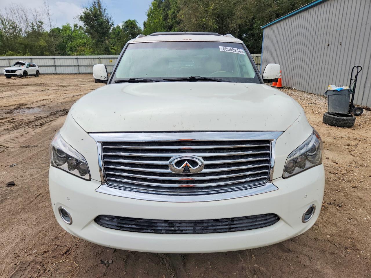 2012 Infiniti Qx56 Base Белый vin: JN8AZ2NF9C9518762