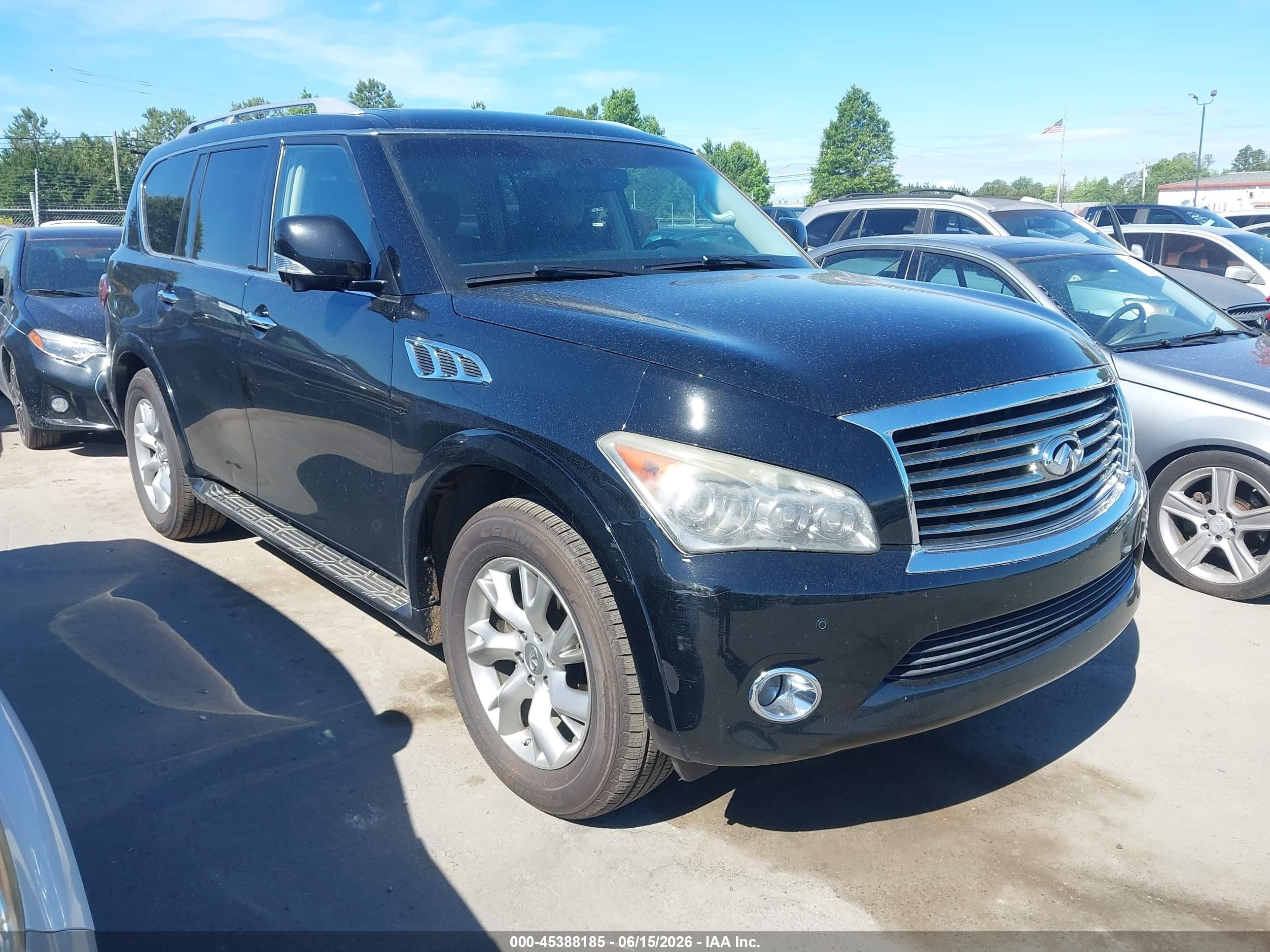 2012 Infiniti Qx56   Black vin: JN8AZ2NF9C9519328