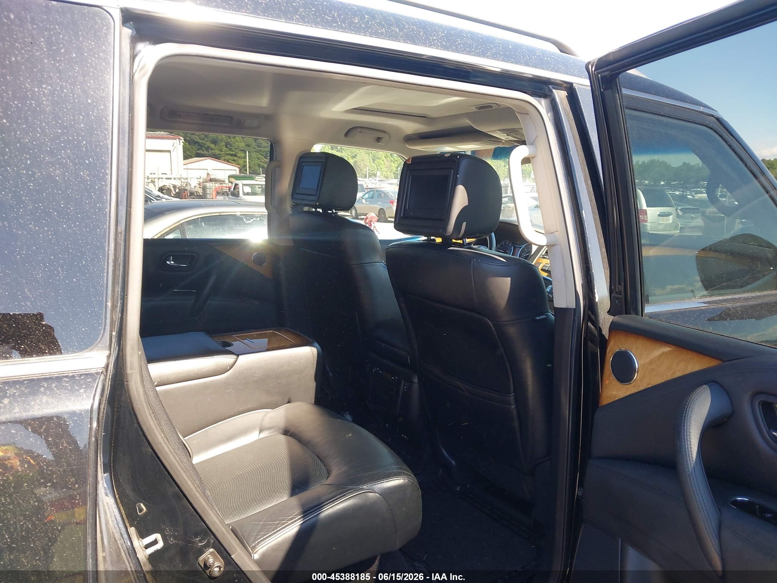 2012 Infiniti Qx56   Black vin: JN8AZ2NF9C9519328