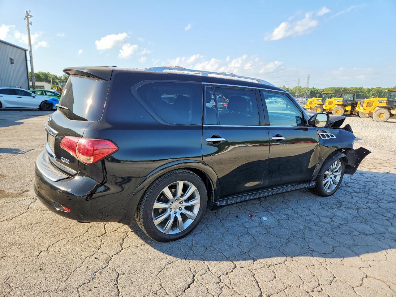 2014 Infiniti Qx80 Base Черный vin: JN8AZ2NF9E9552672