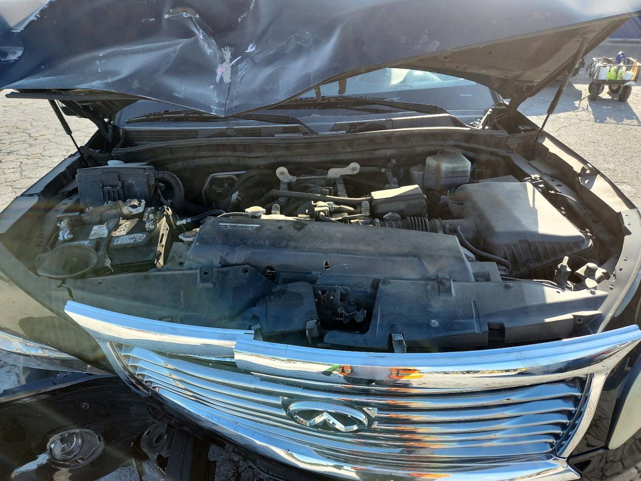 2014 Infiniti Qx80 Base Черный vin: JN8AZ2NF9E9552672