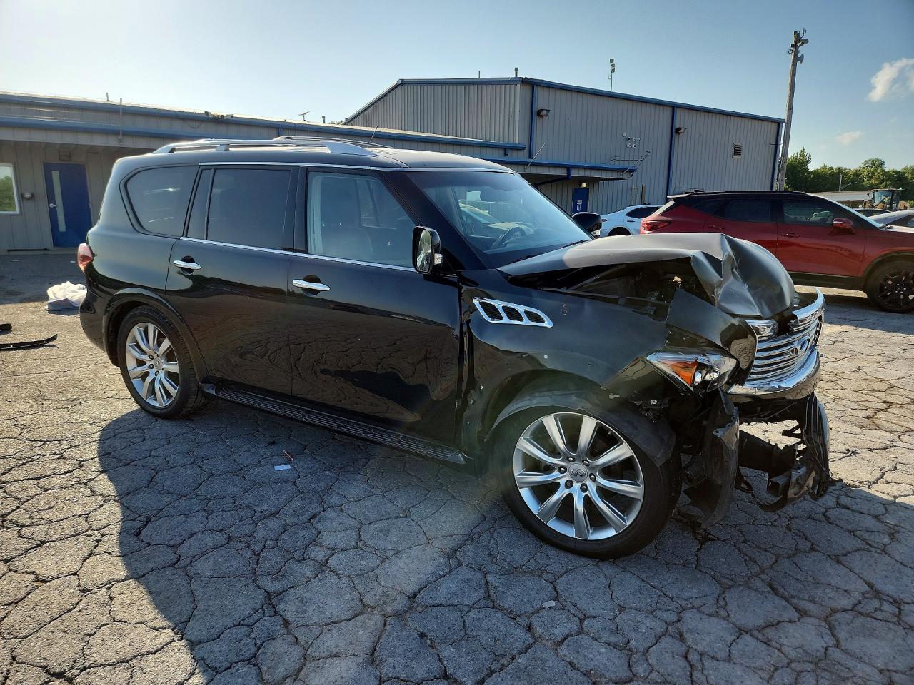 2014 Infiniti Qx80 Base Черный vin: JN8AZ2NF9E9552672