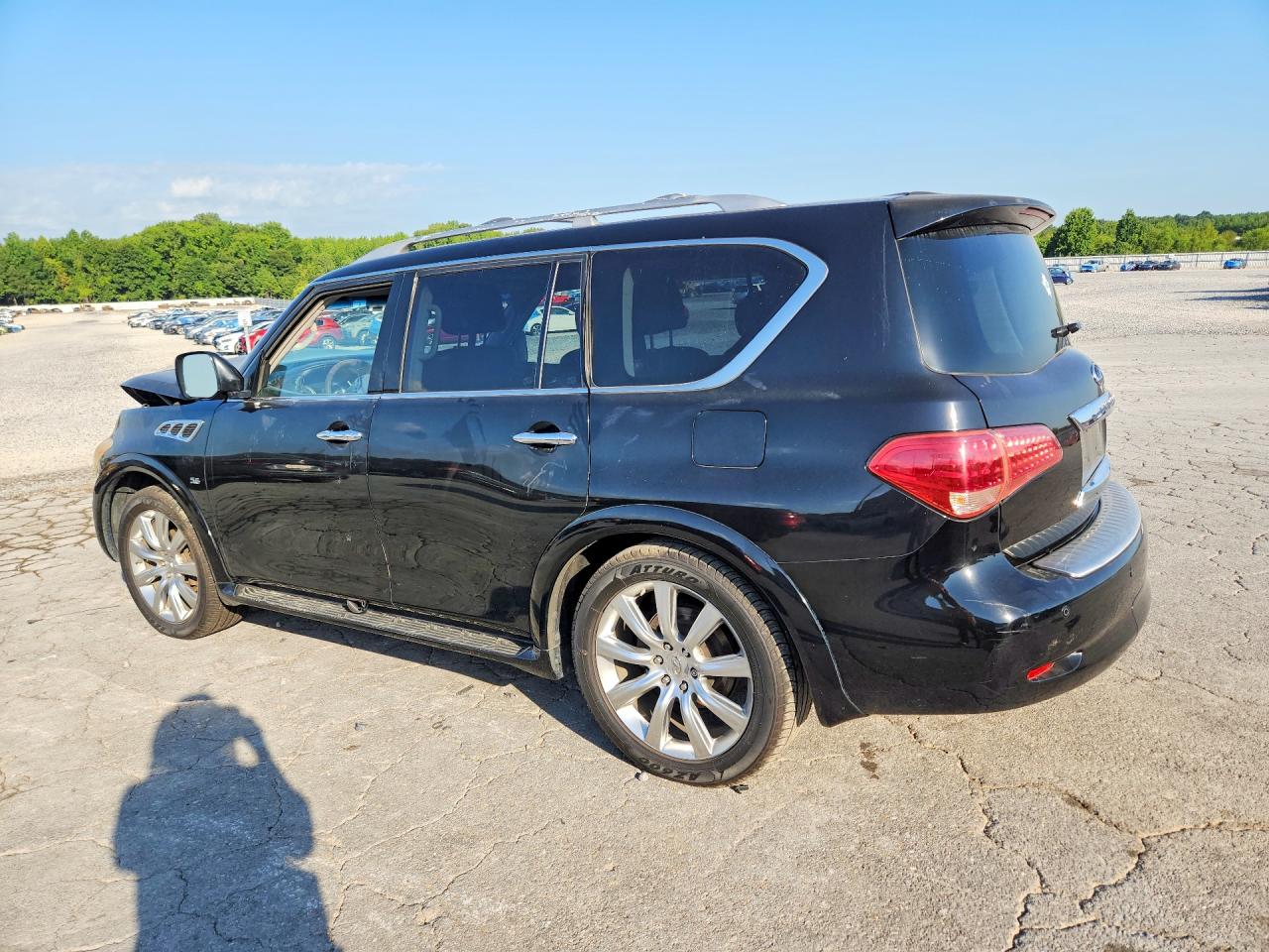 2014 Infiniti Qx80 Base Черный vin: JN8AZ2NF9E9552672