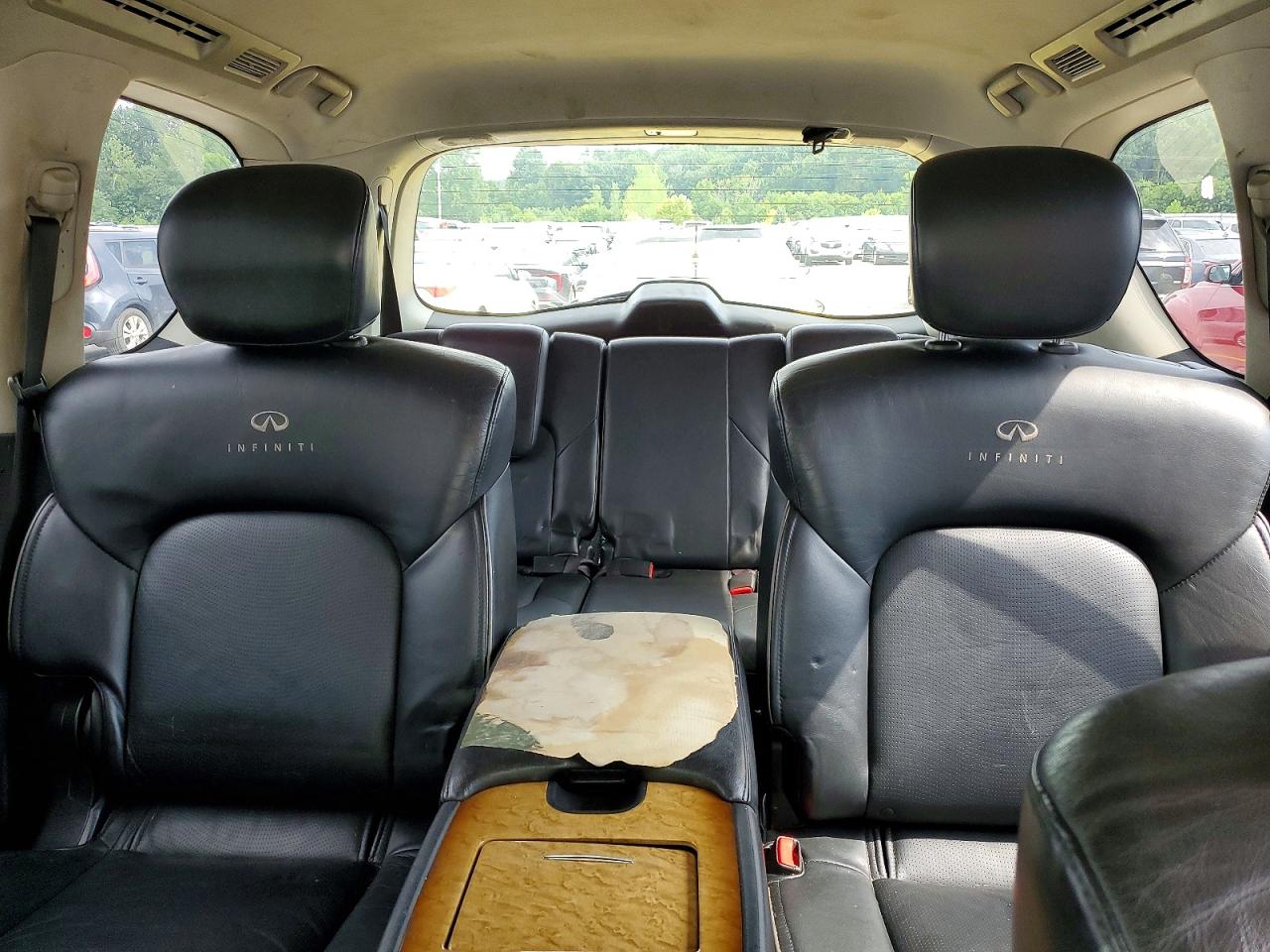 2014 Infiniti Qx80 Base Gray vin: JN8AZ2NF9E9553630