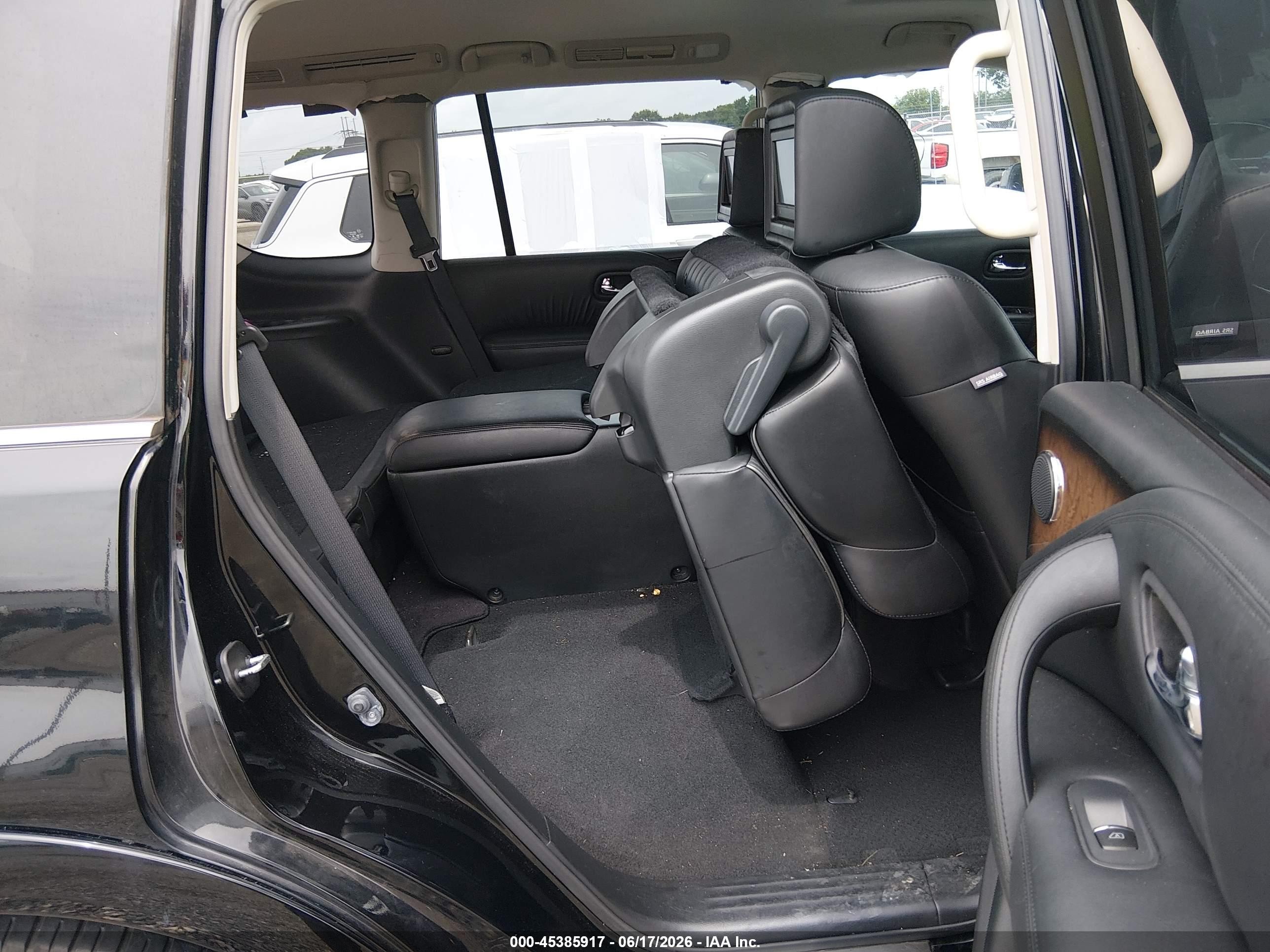 2014 Infiniti Qx80 Black vin: JN8AZ2NF9E9555328