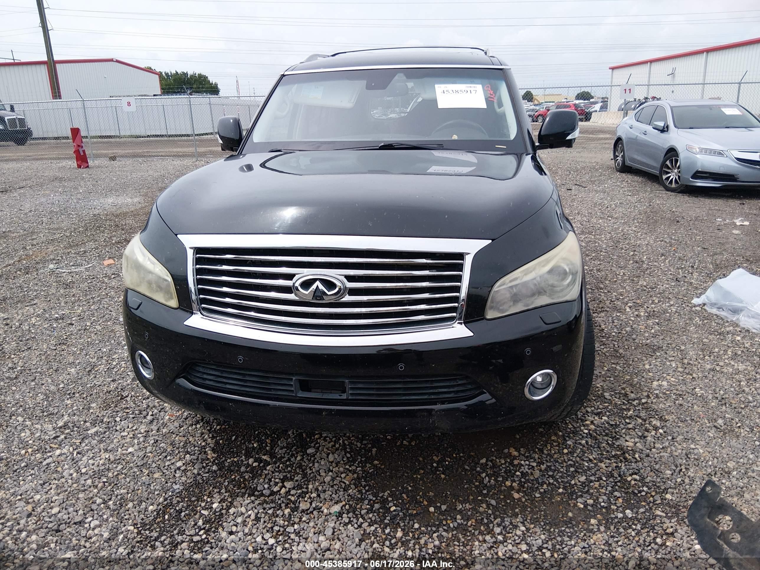 2014 Infiniti Qx80 Black vin: JN8AZ2NF9E9555328