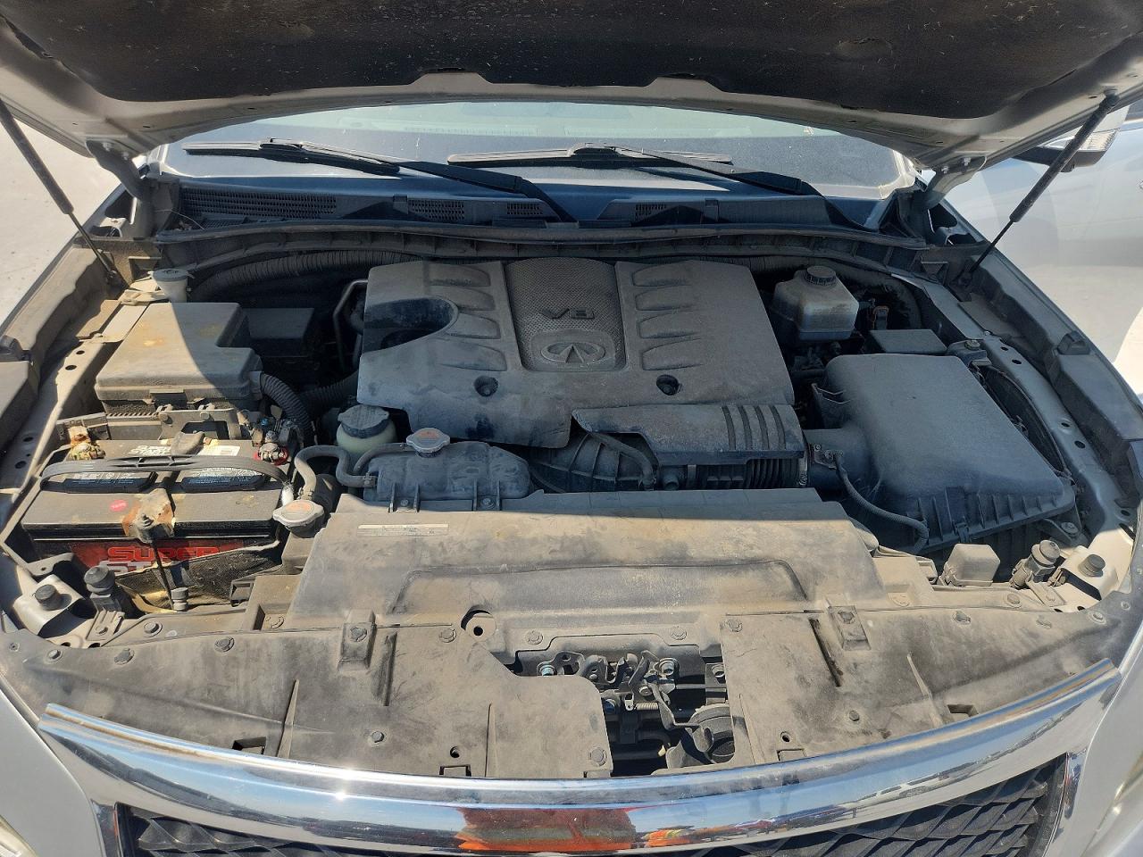 2015 Infiniti Qx80 Base Silver vin: JN8AZ2NF9F9574110