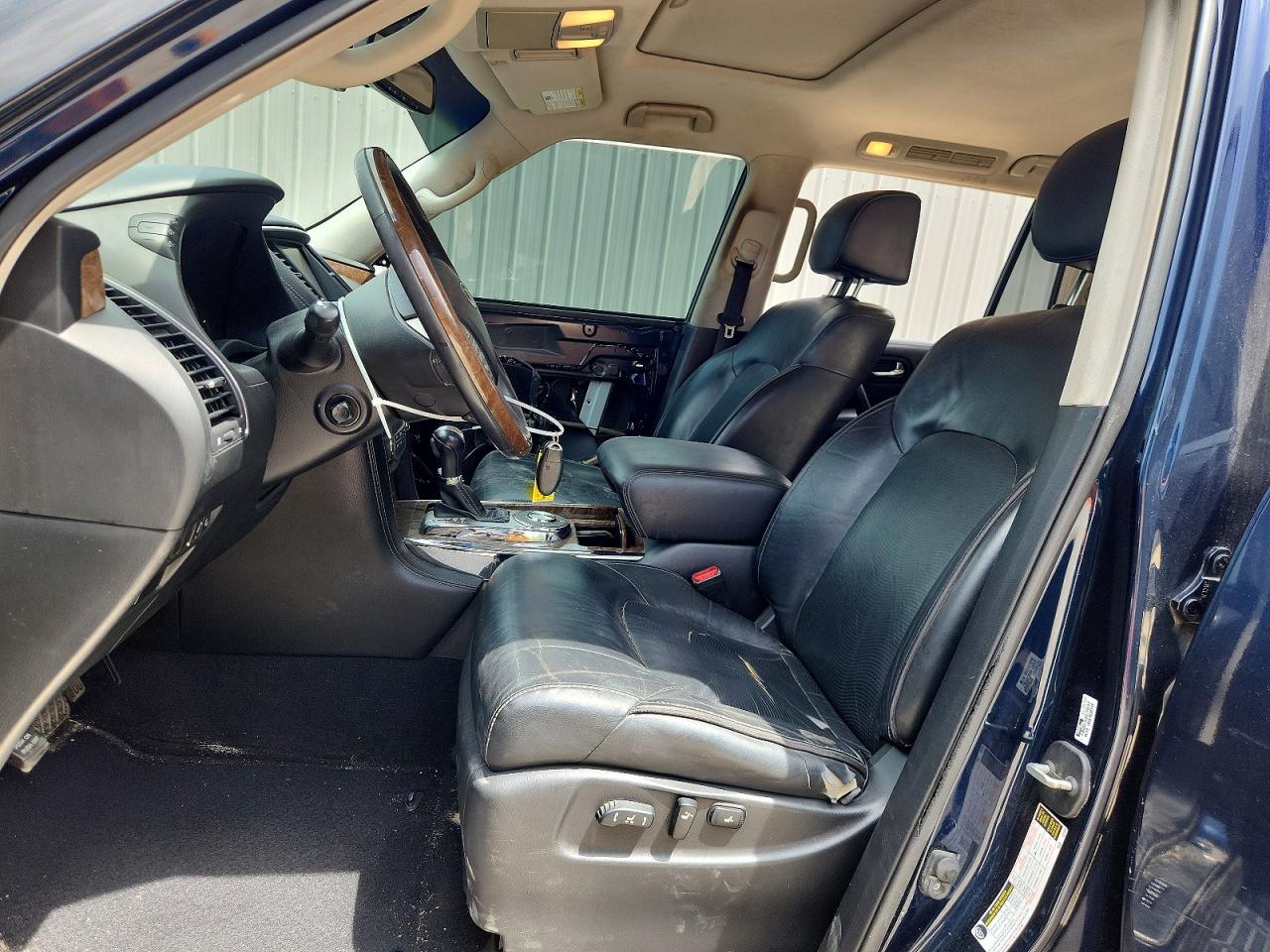 2015 Infiniti Qx80 Base Blue vin: JN8AZ2NF9F9574656