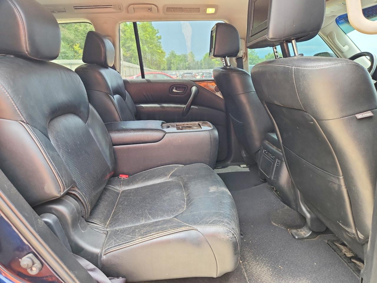 2015 Infiniti Qx80 Base Blue vin: JN8AZ2NF9F9574656