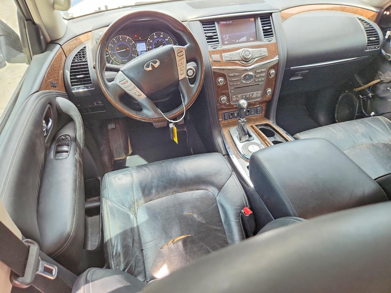 2015 Infiniti Qx80 Base Blue vin: JN8AZ2NF9F9574656