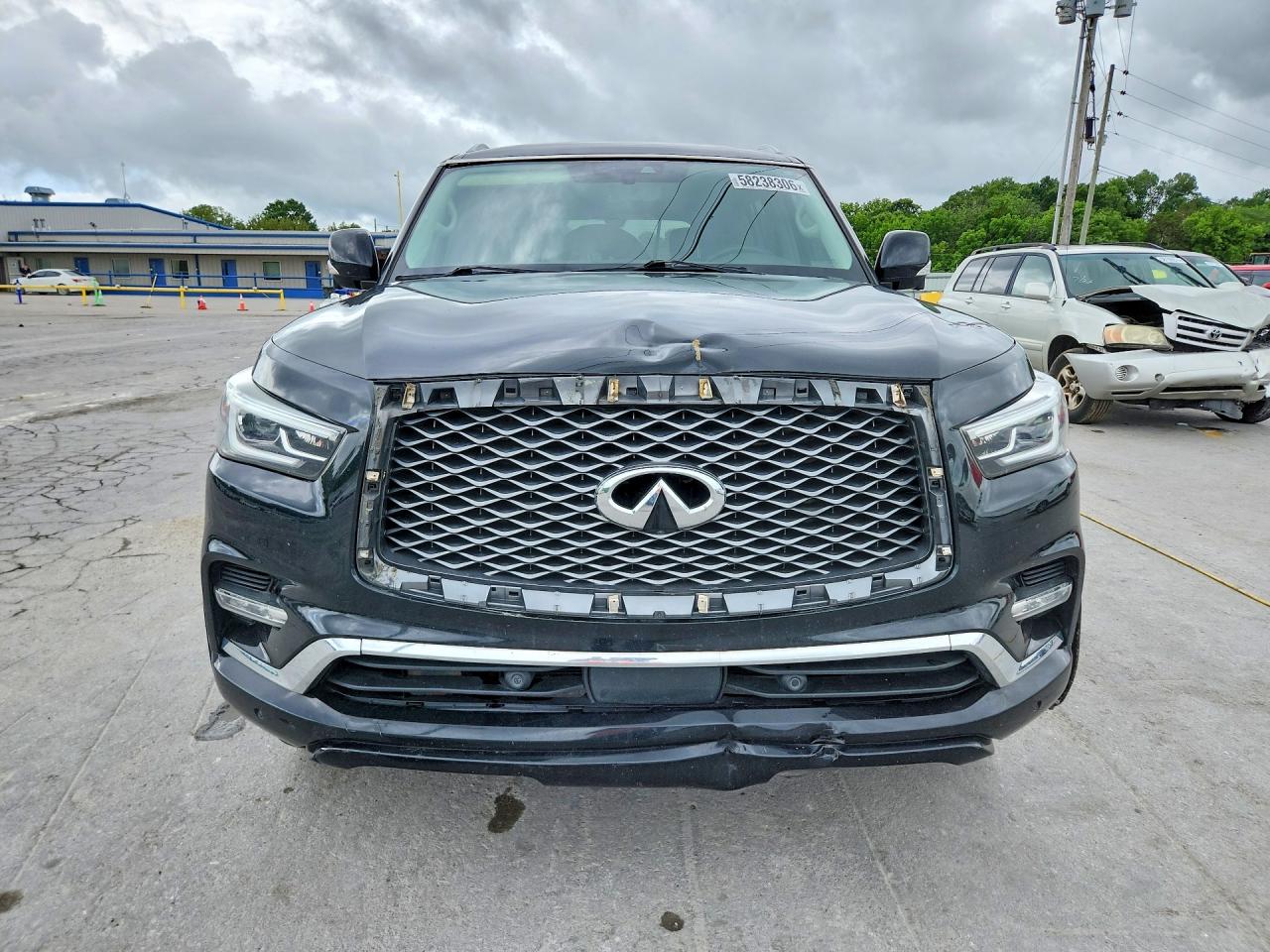 2020 Infiniti Qx80 Luxe Black vin: JN8AZ2NF9L9704446