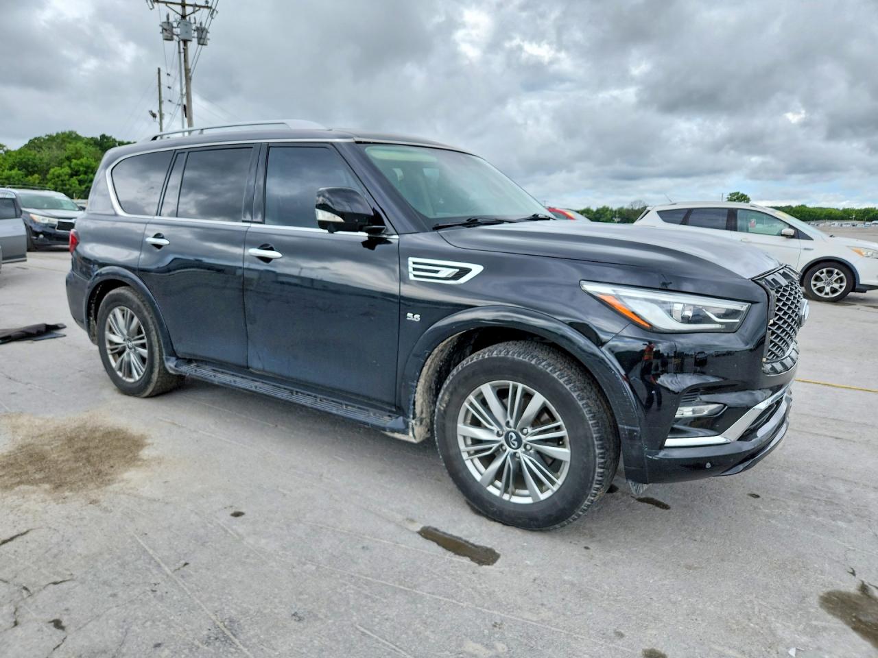 2020 Infiniti Qx80 Luxe Black vin: JN8AZ2NF9L9704446