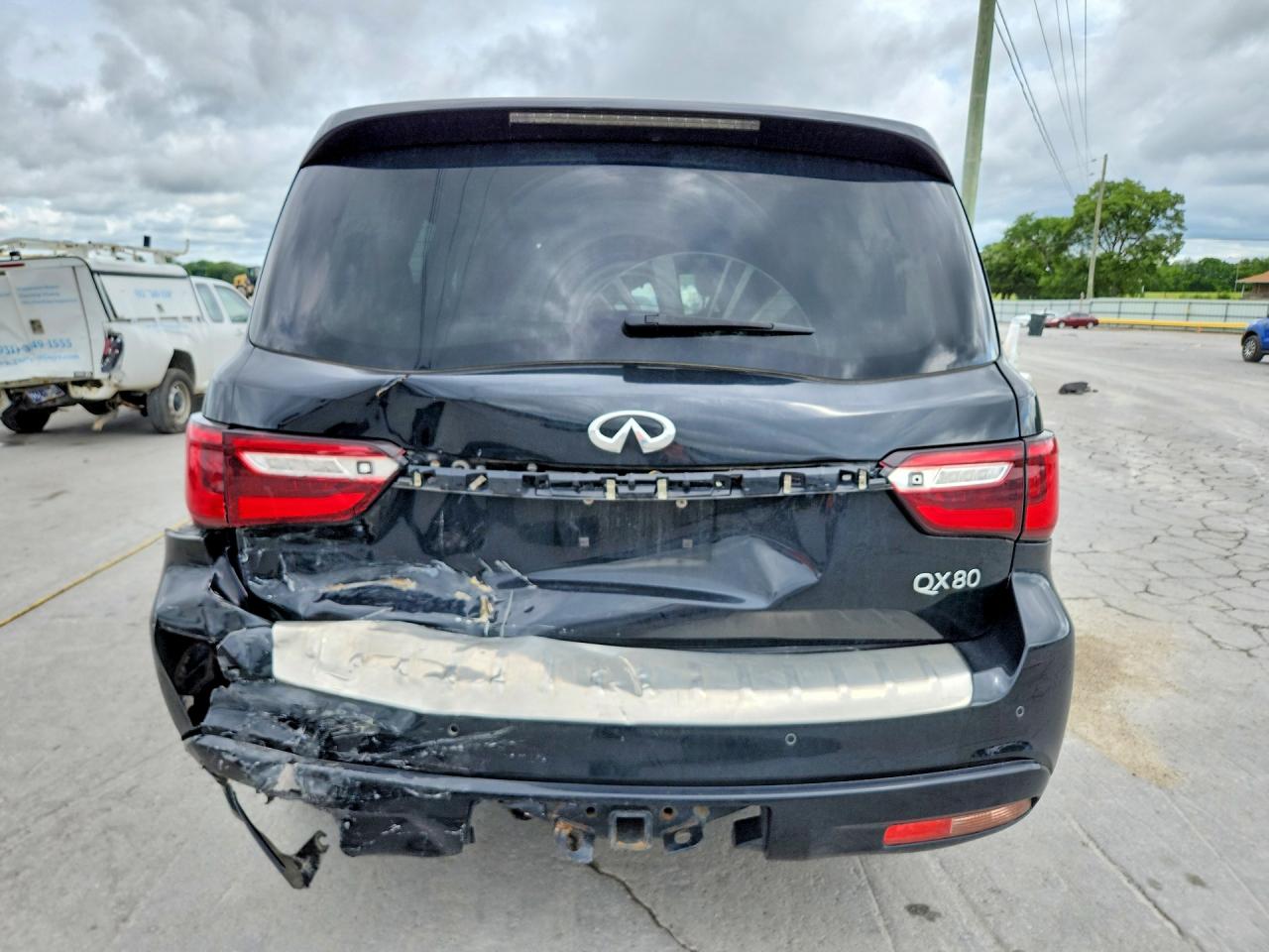 2020 Infiniti Qx80 Luxe Black vin: JN8AZ2NF9L9704446