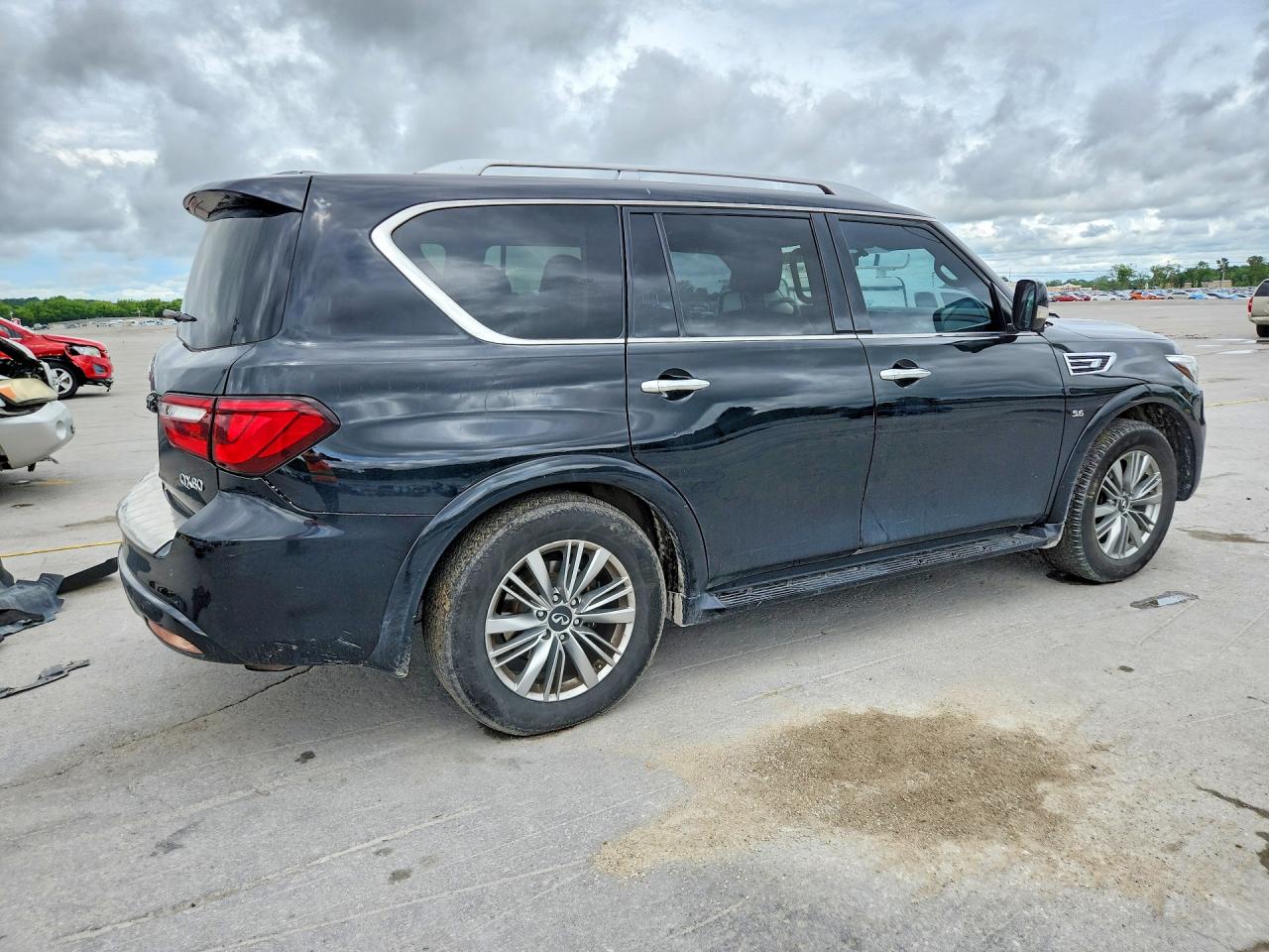 2020 Infiniti Qx80 Luxe Black vin: JN8AZ2NF9L9704446