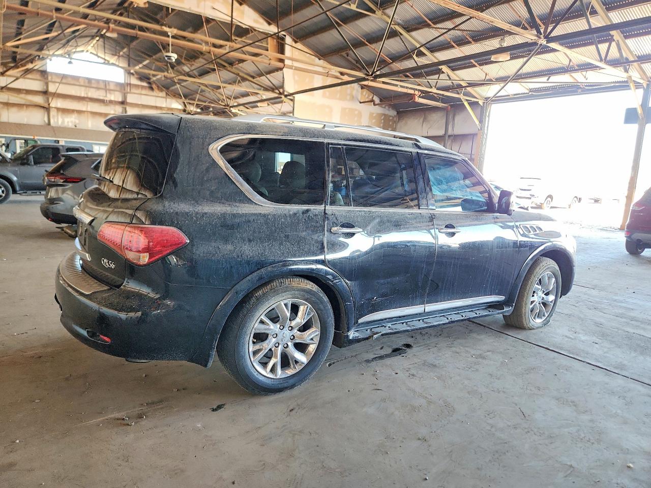 2011 Infiniti Qx56 Black vin: JN8AZ2NFXB9502732