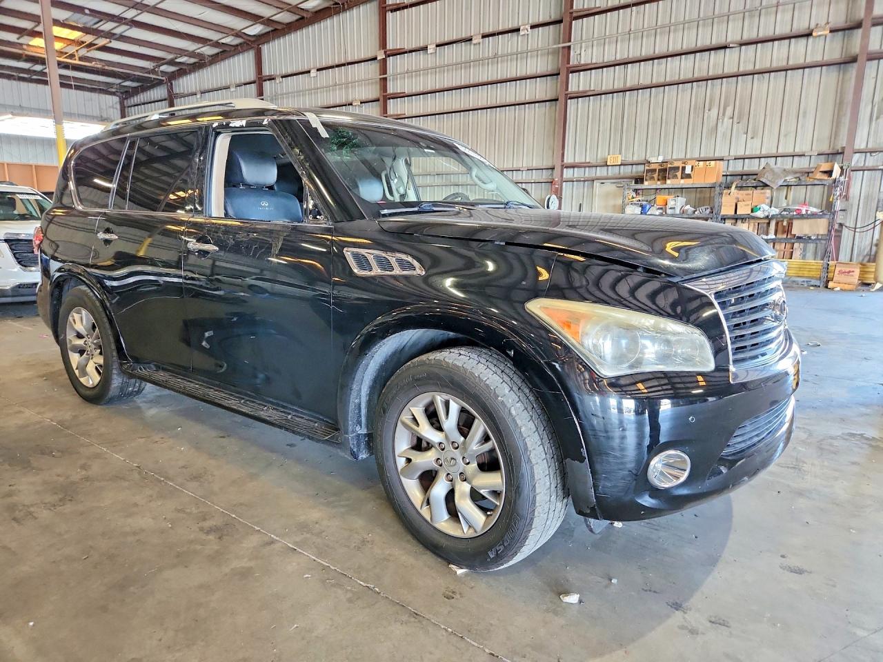 2012 Infiniti Qx56 Base Black vin: JN8AZ2NFXC9519807