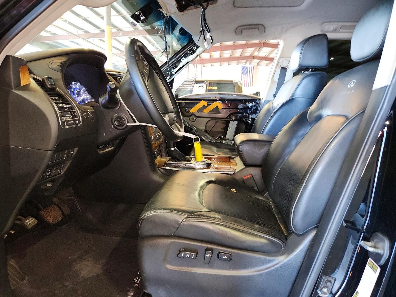 2012 Infiniti Qx56 Base Black vin: JN8AZ2NFXC9519807