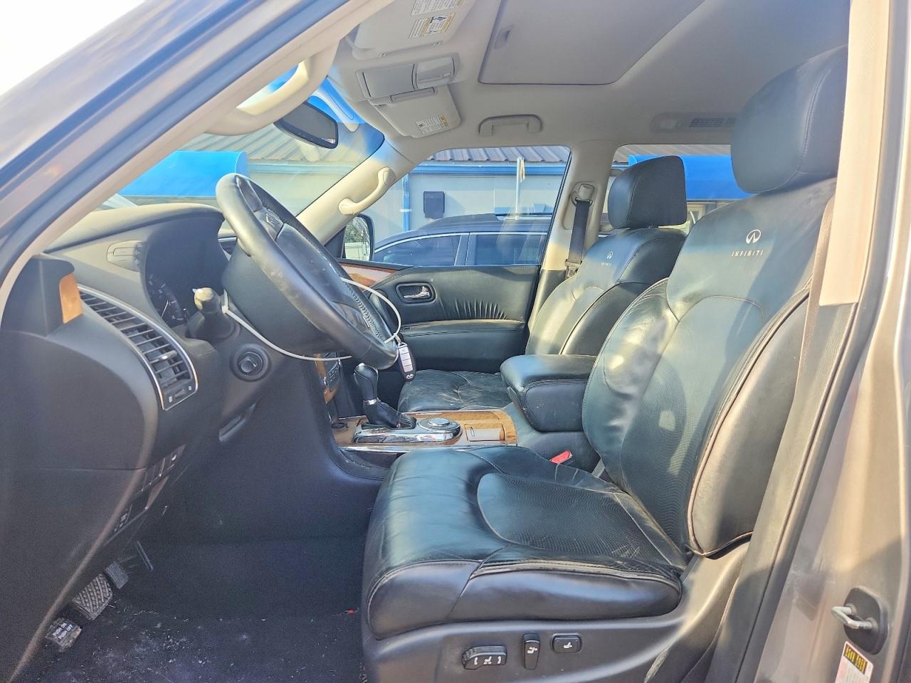 2013 Infiniti Qx56 Серый vin: JN8AZ2NFXD9531411