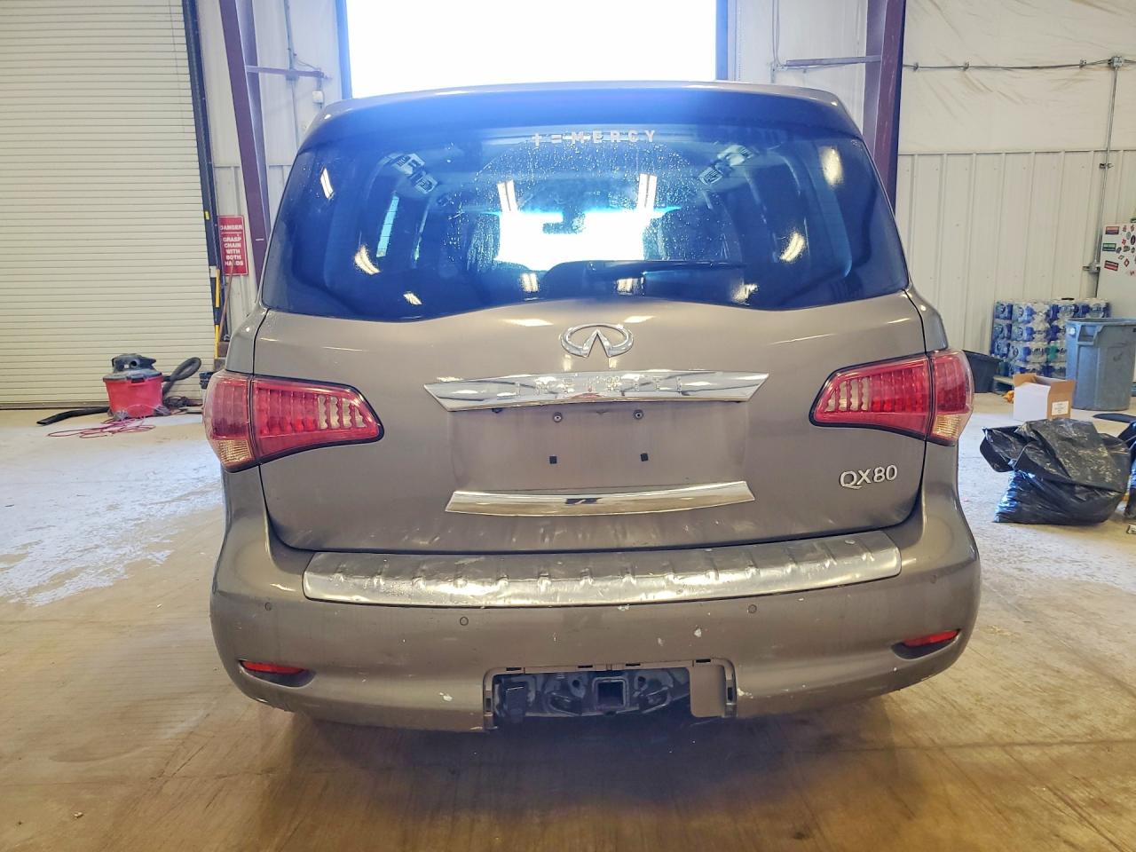 2015 Infiniti Qx80 Base Gray vin: JN8AZ2NFXF9573192