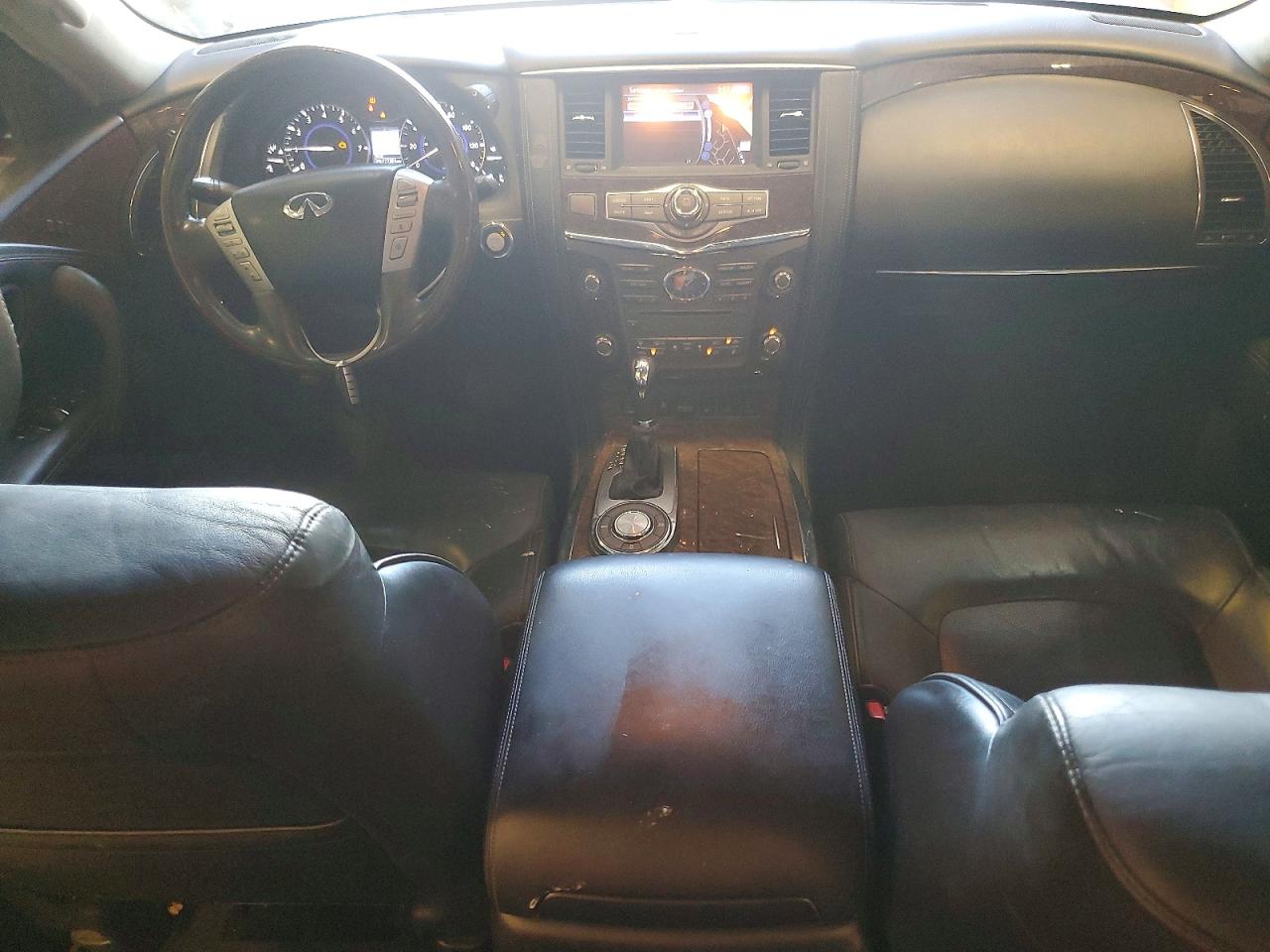 2015 Infiniti Qx80 Base Gray vin: JN8AZ2NFXF9573192