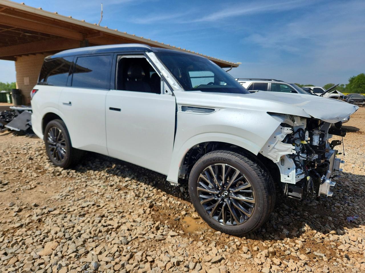 2025 Infiniti Qx80 Autograph White vin: JN8AZ3CC2S9604718