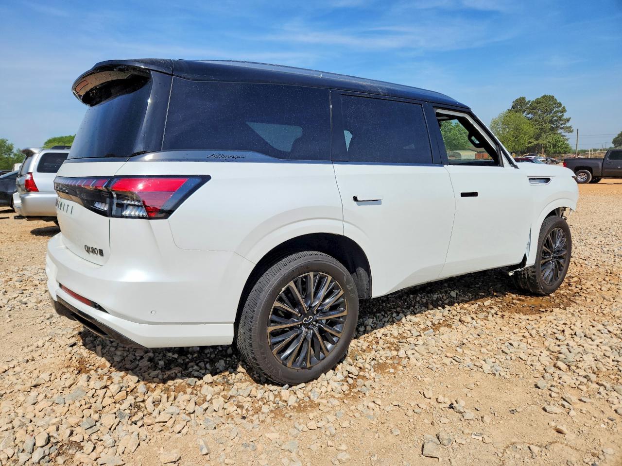 2025 Infiniti Qx80 Autograph White vin: JN8AZ3CC2S9604718