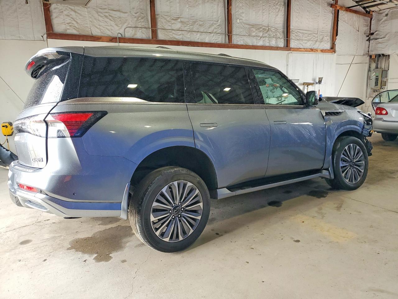 2025 Infiniti Qx80 Sensory Gray vin: JN8AZ3DB7S9402253