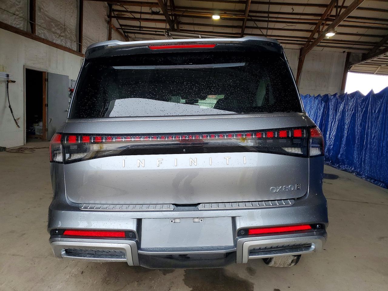 2025 Infiniti Qx80 Sensory Gray vin: JN8AZ3DB7S9402253