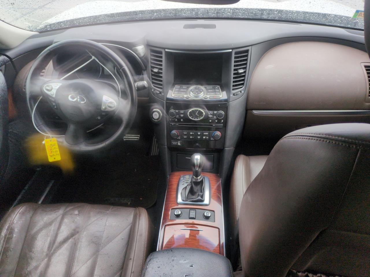 2012 Infiniti Fx50  White vin: JN8BS1MW0CM180251