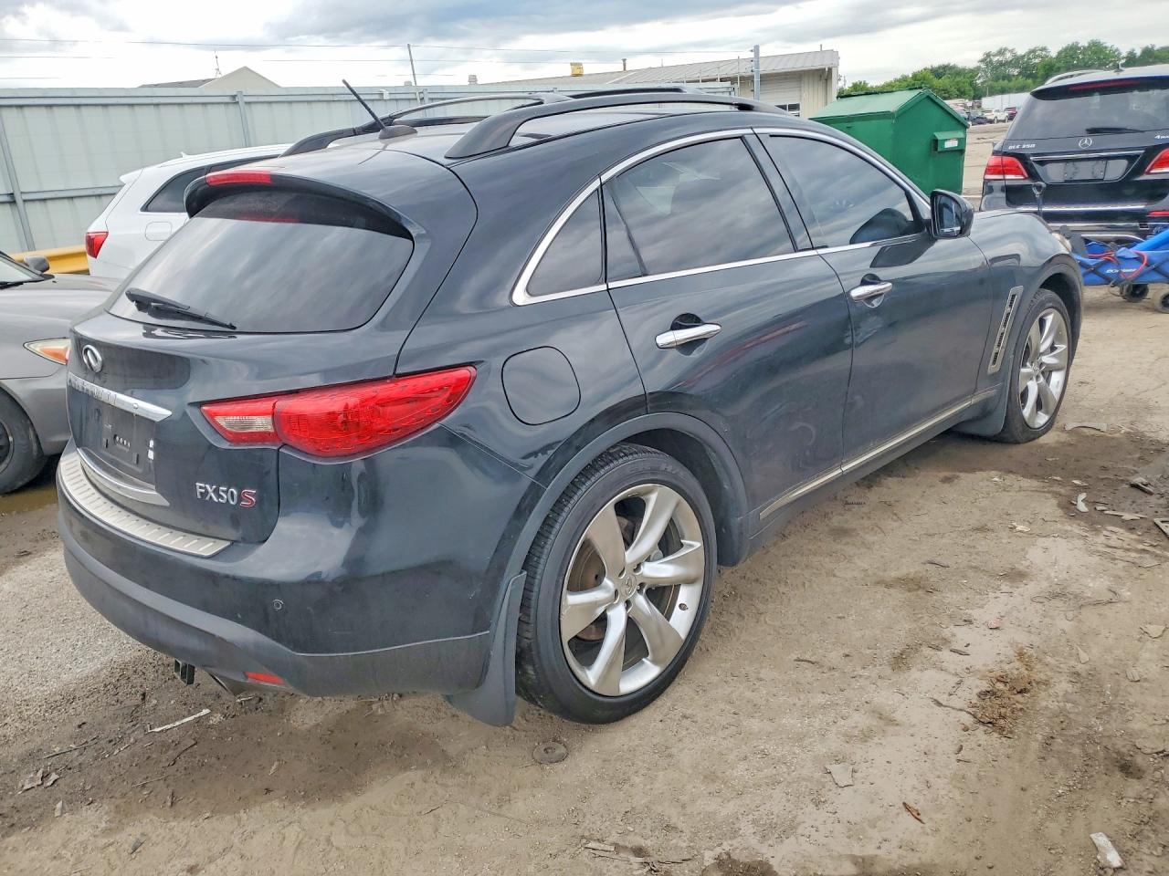 2010 Infiniti Fx50 Base Black vin: JN8BS1MW1AM830377