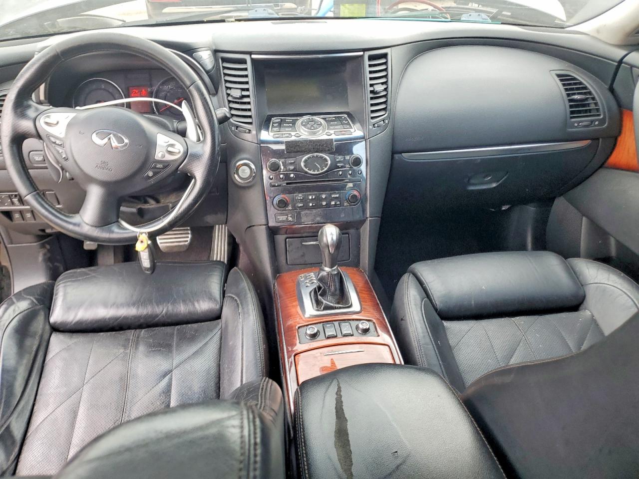 2010 Infiniti Fx50 Base Black vin: JN8BS1MW1AM830377