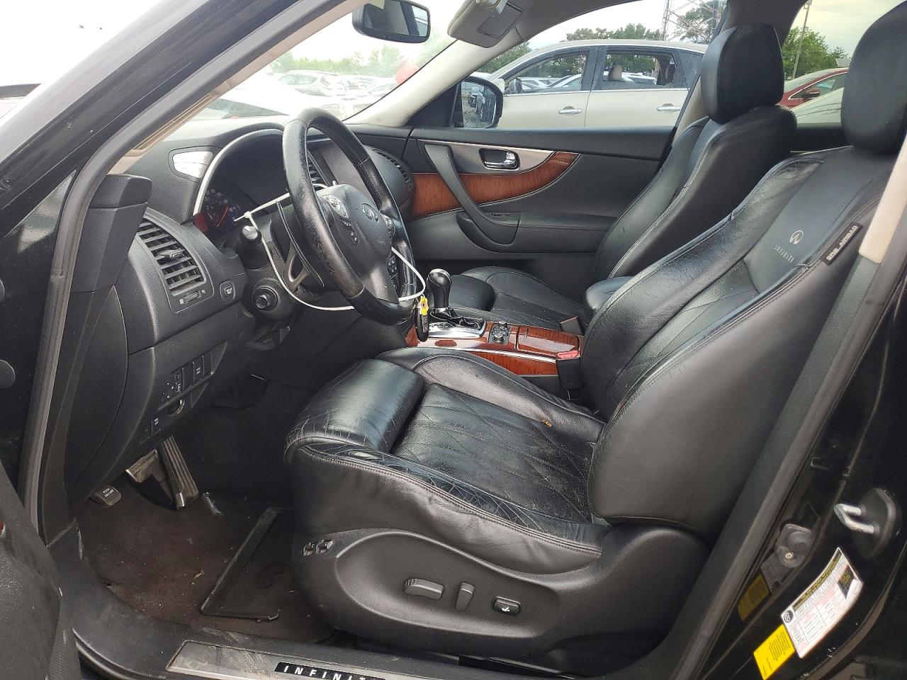 2010 Infiniti Fx50 Base Black vin: JN8BS1MW1AM830377