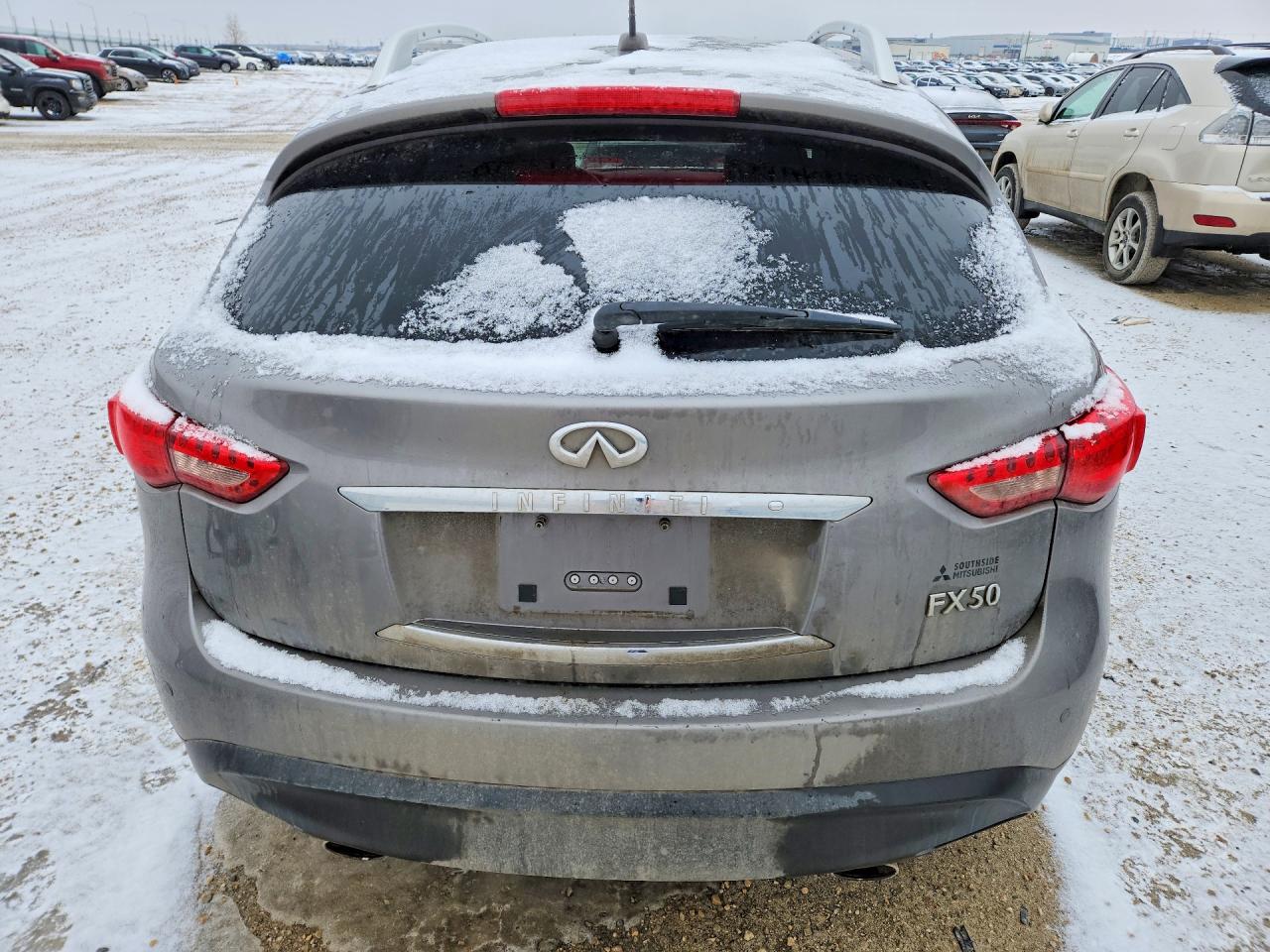 2011 Infiniti Fx50 Base Silver vin: JN8BS1MW3BM760169