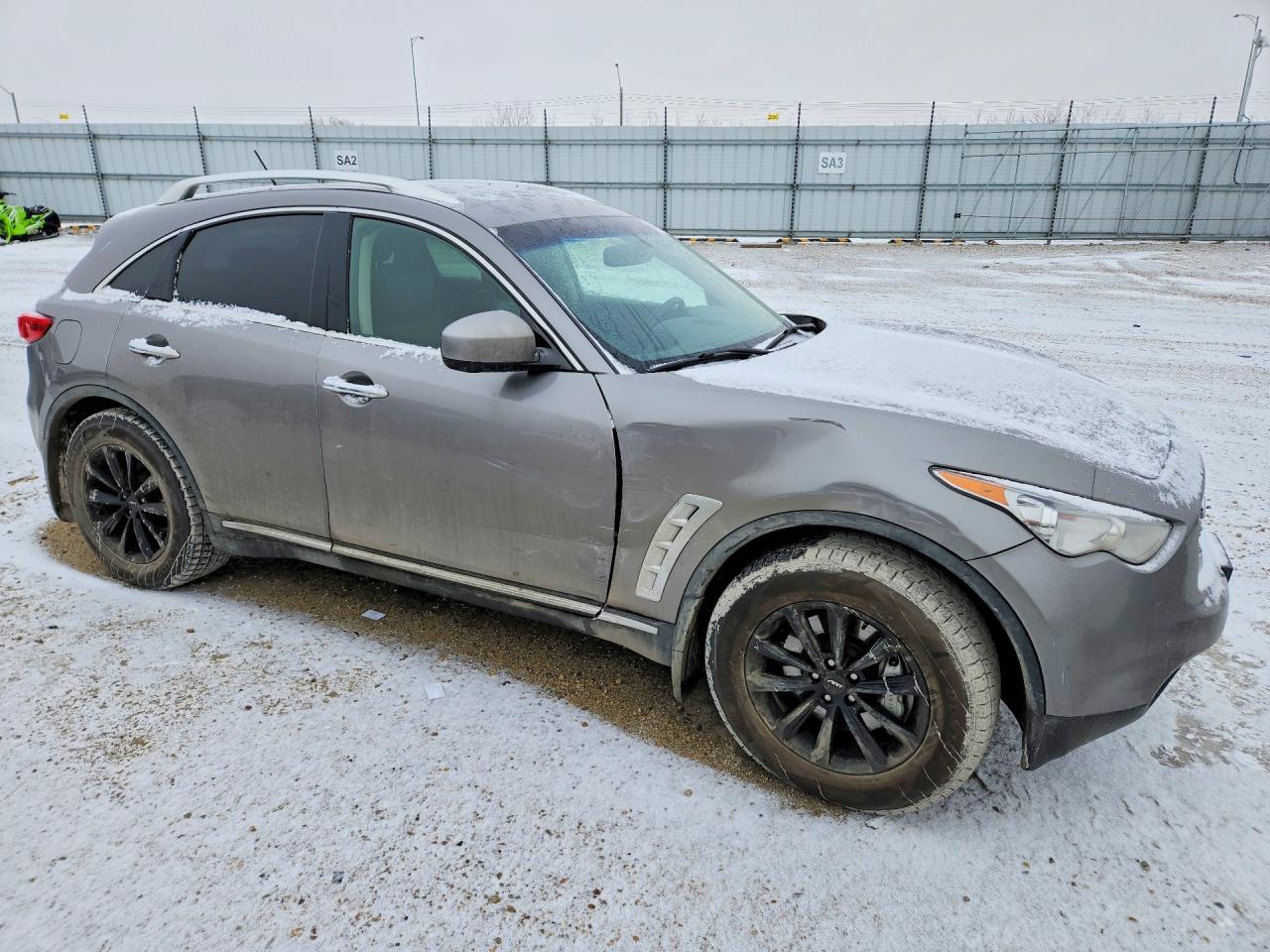 2011 Infiniti Fx50 Base Silver vin: JN8BS1MW3BM760169