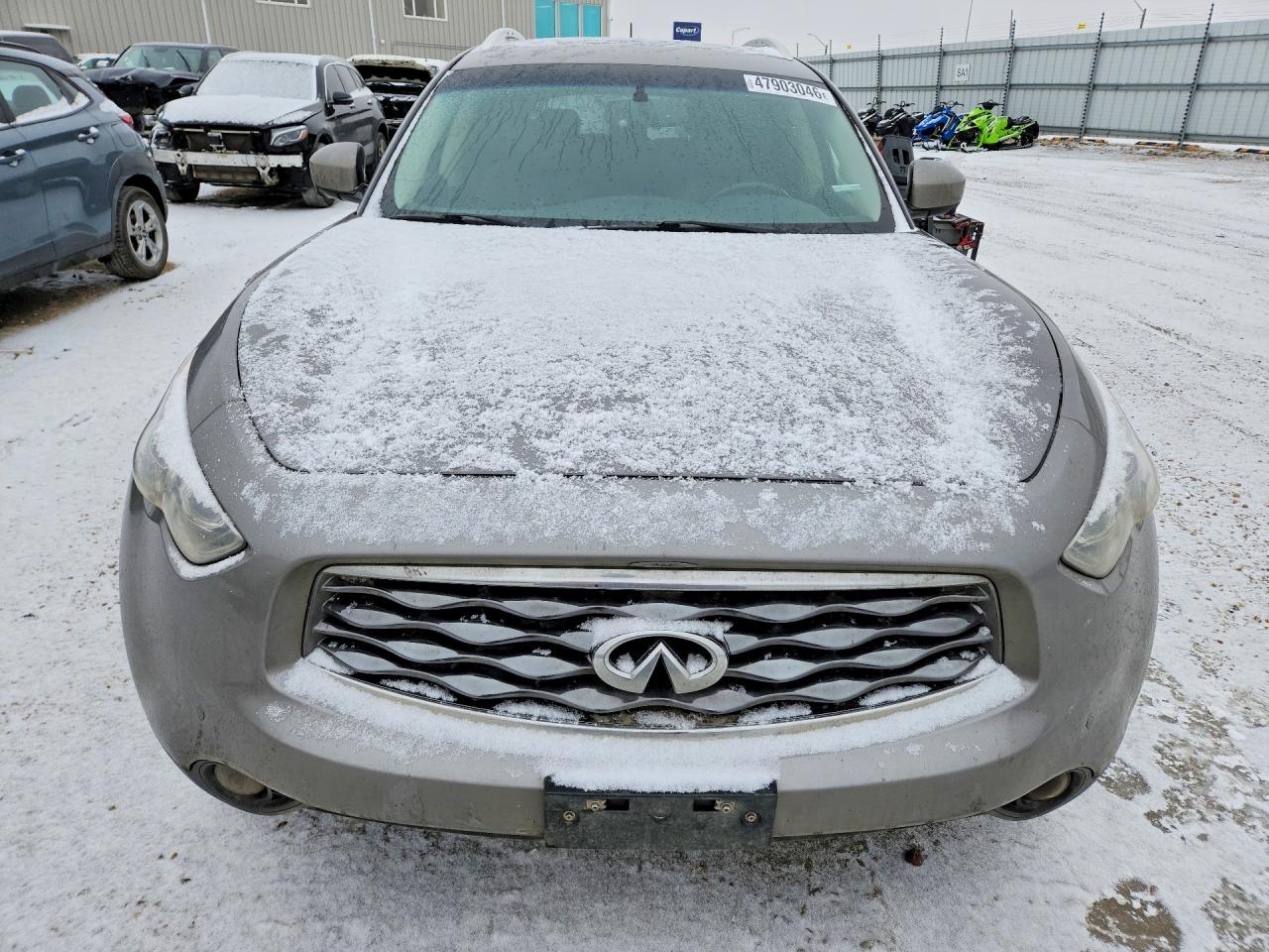 2011 Infiniti Fx50 Base Silver vin: JN8BS1MW3BM760169